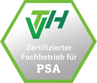 VTH Zertifizierter Fachbetrieb für PSA